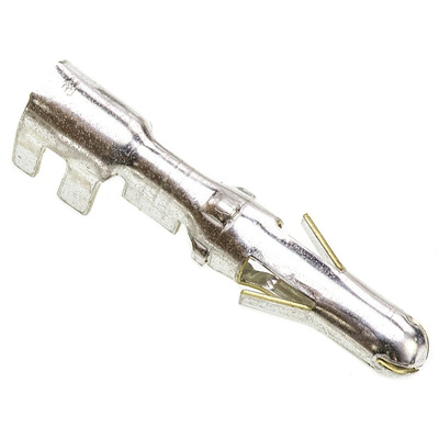 TE Connectivity 0.140 Mate-N-LOK Series Male Crimp Terminal, 20AWG Min, 14AWG Max