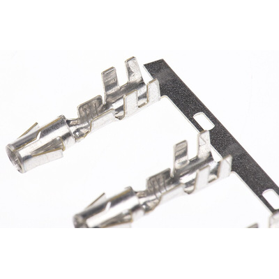 TE Connectivity 0.140 Mate-N-LOK Series Female Crimp Terminal, 20AWG Min, 14AWG Max