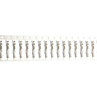 TE Connectivity AMPMODU MOD II Series Female Crimp Terminal, 26AWG Min, 22AWG Max