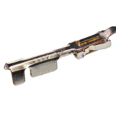 TE Connectivity AMPMODU MOD V Series Female Crimp Terminal, 24AWG Min, 20AWG Max