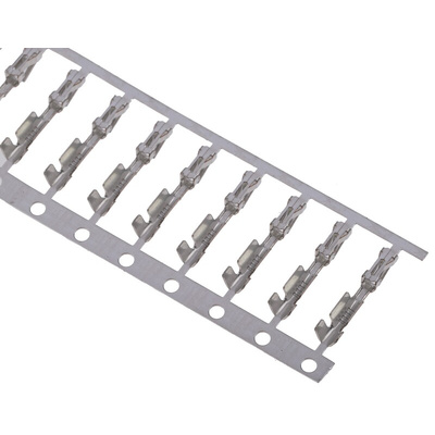 TE Connectivity AMPMODU MOD IV Series Female Crimp Terminal, 24AWG Min, 20AWG Max