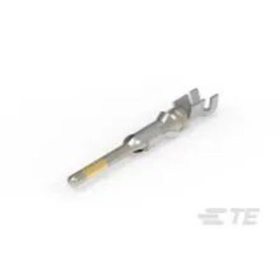 TE Connectivity Type III+ Series Male Crimp Terminal, 18 AWG Min, 16 AWG Max