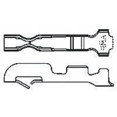 TE Connectivity Econoseal Series J Series Female Crimp Terminal