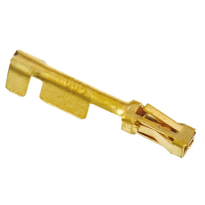 TE Connectivity AMPMODU MOD V Series Female Crimp Terminal, 24AWG Min, 20AWG Max