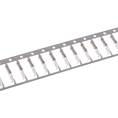 TE Connectivity AMPMODU Short Point Series Female Crimp Terminal, 26AWG Min, 22AWG Max