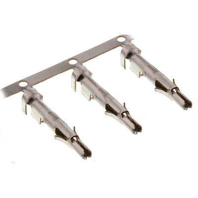 TE Connectivity Universal MATE-N-LOK Series Male Crimp Terminal, 20AWG Min, 14AWG Max
