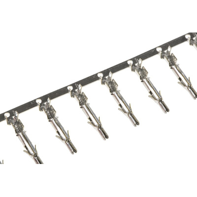 TE Connectivity Universal MATE-N-LOK Series Male Crimp Terminal, 20AWG Min, 14AWG Max