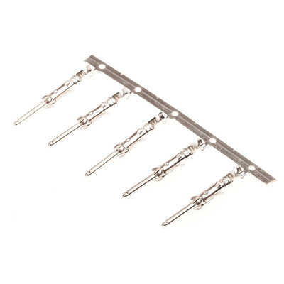 TE Connectivity Type III+ Series Male Crimp Terminal, 24AWG Min, 20AWG Max