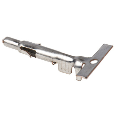 TE Connectivity Universal MATE-N-LOK Series Male Crimp Terminal, 20AWG Min, 14AWG Max