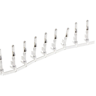 TE Connectivity Commercial MATE-N-LOK Series Male Crimp Terminal, 20AWG Min, 14AWG Max