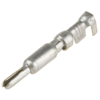 TE Connectivity Universal MATE-N-LOK II Series Male Crimp Terminal, 20AWG Min, 14AWG Max
