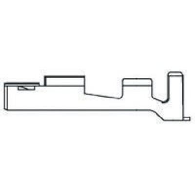 TE Connectivity AMP Universal Power Series Female Crimp Terminal, 20AWG Min, 16AWG Max