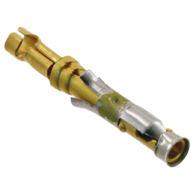 TE Connectivity Type III+ Series Female Crimp Terminal, Solder Termination, 26AWG Min, 20AWG Max