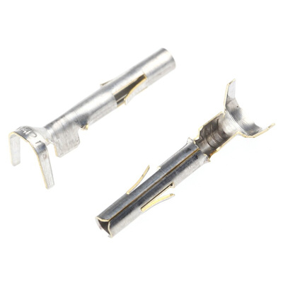 TE Connectivity Universal MATE-N-LOK Series Female Crimp Terminal, 20AWG Min, 14AWG Max
