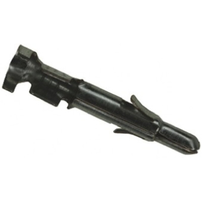 TE Connectivity Universal MATE-N-LOK Series Male Crimp Terminal, 20AWG Min, 14AWG Max