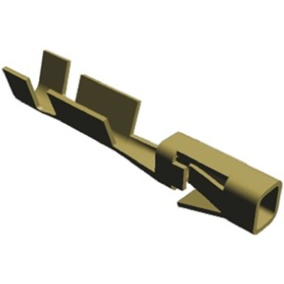 TE Connectivity AMPMODU MOD IV Series Female Crimp Terminal, 26AWG Min, 22AWG Max