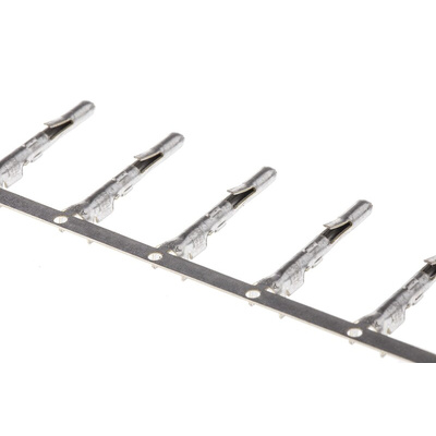 TE Connectivity Commercial MATE-N-LOK Series Male Crimp Terminal, 20AWG Min, 17AWG Max