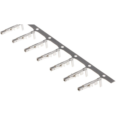 TE Connectivity VAL-U-LOK Series Female Crimp Terminal, 22AWG Min, 18AWG Max