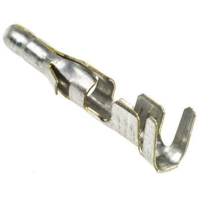 TE Connectivity .093 Commercial Series Male Crimp Terminal, 20AWG Min, 14AWG Max