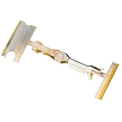 TE Connectivity AMPMODU Short Point Series Female Crimp Terminal, 26AWG Min, 22AWG Max