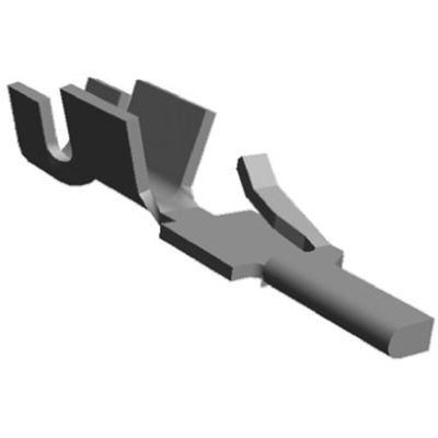 TE Connectivity Micro-MaTch Series Male Crimp Terminal, 28AWG Min, 24AWG Max