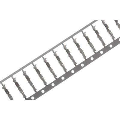 TE Connectivity AMPMODU Short Point Series Female Crimp Terminal, 26AWG Min, 22AWG Max