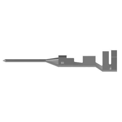 TE Connectivity Power Double Lock Series Male Crimp Terminal, 26AWG Min, 22AWG Max