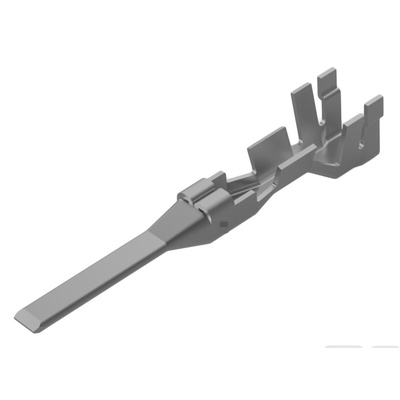 TE Connectivity Power Double Lock Series Male Crimp Terminal, 26AWG Min, 22AWG Max