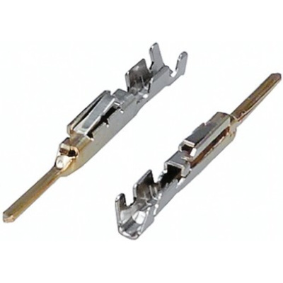 TE Connectivity Dynamic 2000 Series Male Crimp Terminal, 22AWG Min, 18AWG Max
