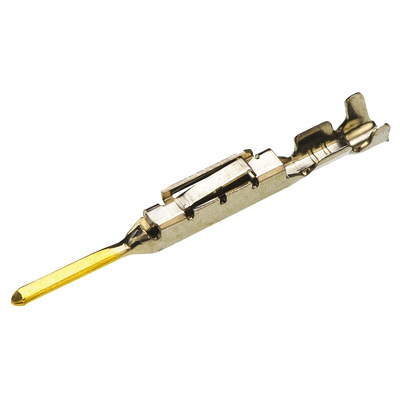 TE Connectivity Dynamic 2000 Series Male Crimp Terminal, 28AWG Min, 24AWG Max