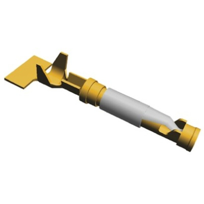 TE Connectivity Type III+ Series Female Crimp Terminal, 24AWG Min, 20AWG Max