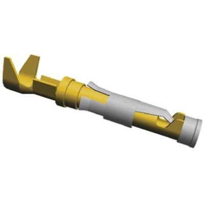 TE Connectivity Type III+ Series Female Crimp Terminal, 24AWG Min, 20AWG Max