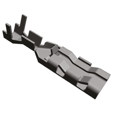 TE Connectivity Positive Lock .110 EX III Series Female Crimp Terminal, 26AWG Min, 22AWG Max