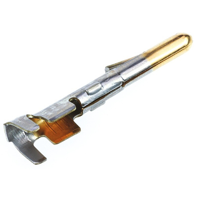 TE Connectivity Commercial MATE-N-LOK Series Male Crimp Terminal, 20AWG Min, 14AWG Max