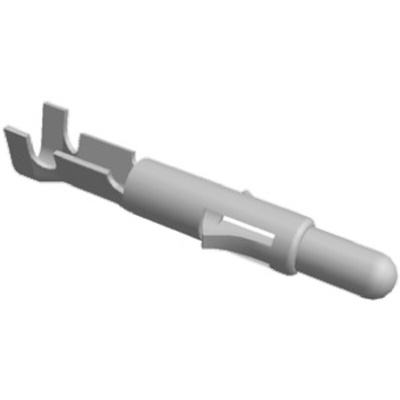 TE Connectivity Universal MATE-N-LOK Series Male Crimp Terminal, 24AWG Min, 18AWG Max
