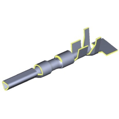 TE Connectivity Mini-Universal MATE-N-LOK II Series Female Crimp Terminal, 20AWG Min, 16AWG Max