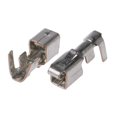 TE Connectivity Economy Power Series Female Crimp Terminal, 22AWG Min, 18AWG Max