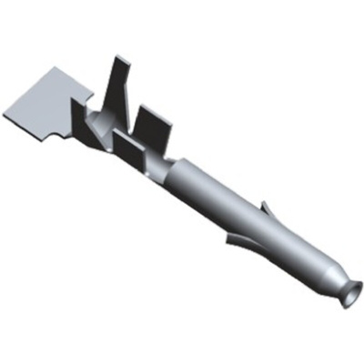 TE Connectivity Mini-Universal MATE-N-LOK Series Female Crimp Terminal, 22AWG Min, 18AWG Max