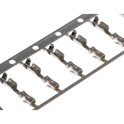 TE Connectivity AMPMODU MOD IV Series Female Crimp Terminal, 24AWG Min, 20AWG Max