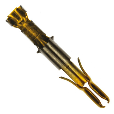 TE Connectivity Universal MATE-N-LOK Series Male Crimp Terminal, 24AWG Min, 18AWG Max