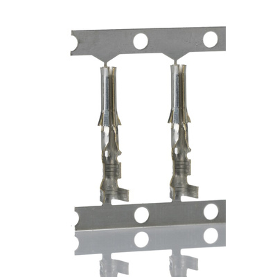 Molex STANDARD .062" Series Female Crimp Terminal, Crimp or Compression Termination, 24AWG Min, 18AWG Max