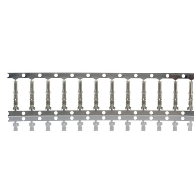Molex STANDARD .062" Series Female Crimp Terminal, Crimp or Compression Termination, 24AWG Min, 18AWG Max