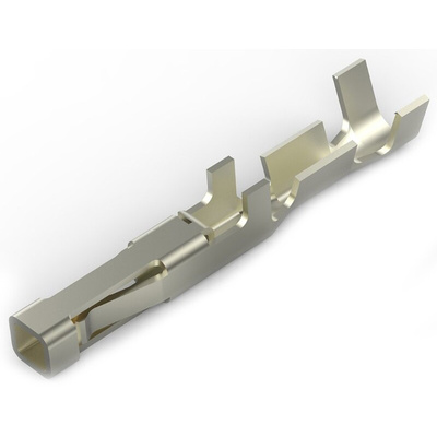 TE Connectivity Micro MATE-N-LOK Series Female Crimp Terminal, 30AWG Min, 26AWG Max