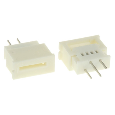 Molex, Easy-On, 5597 1.25mm Pitch 4 Way Straight Female FPC Connector, ZIF Vertical Contact