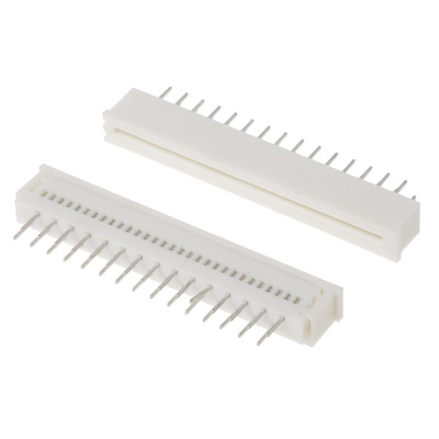 Molex, Easy-On, 5597 1.25mm Pitch 30 Way Straight Female FPC Connector, ZIF Vertical Contact