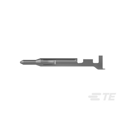 TE Connectivity Mini Universal Series Male Crimp Terminal, 26AWG Min, 22AWG Max