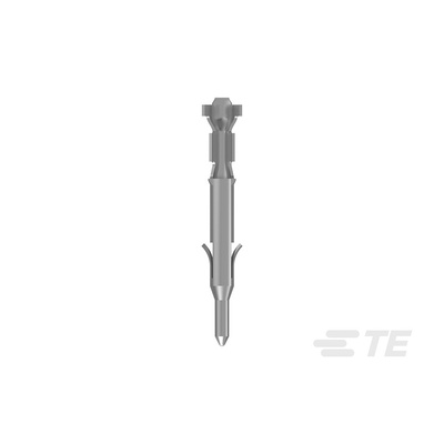 TE Connectivity Mini Universal Series Male Crimp Terminal, 26AWG Min, 22AWG Max