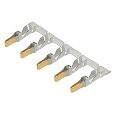 Molex Male Crimp Terminal, Crimp or Compression Termination, 12AWG Min, 10AWG Max
