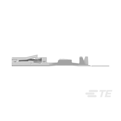 TE Connectivity 2834464 Series Female Crimp Terminal, Wire Wrap Termination, 26AWG Max