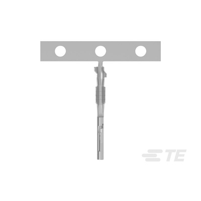 TE Connectivity 2834464 Series Female Crimp Terminal, Wire Wrap Termination, 22AWG Max